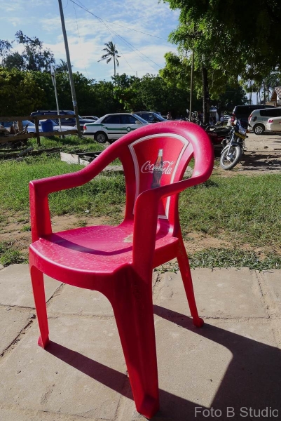 Empty Red Chair